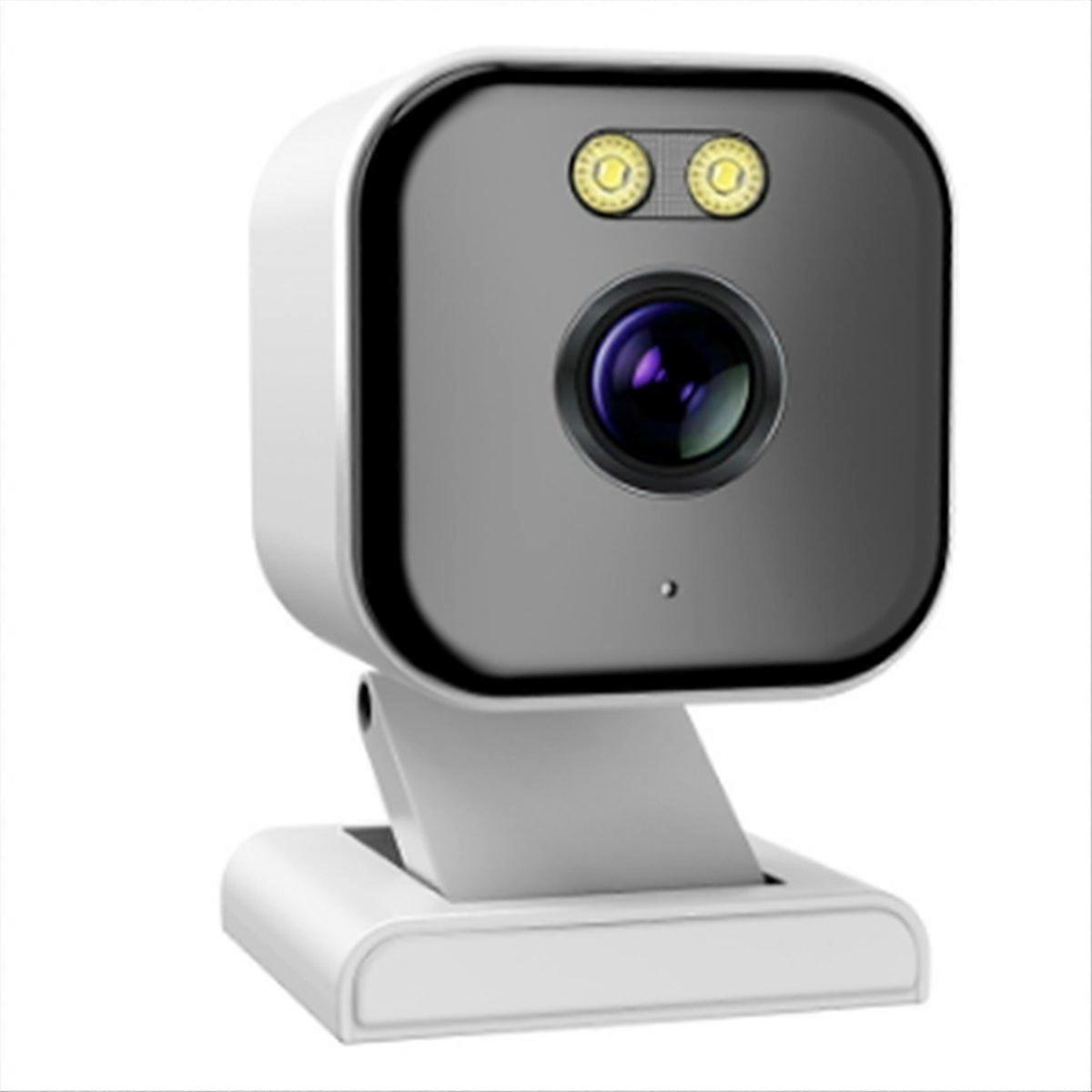 Mini Indoor/Outdoor Surveillance Camera with Two-Way Audio