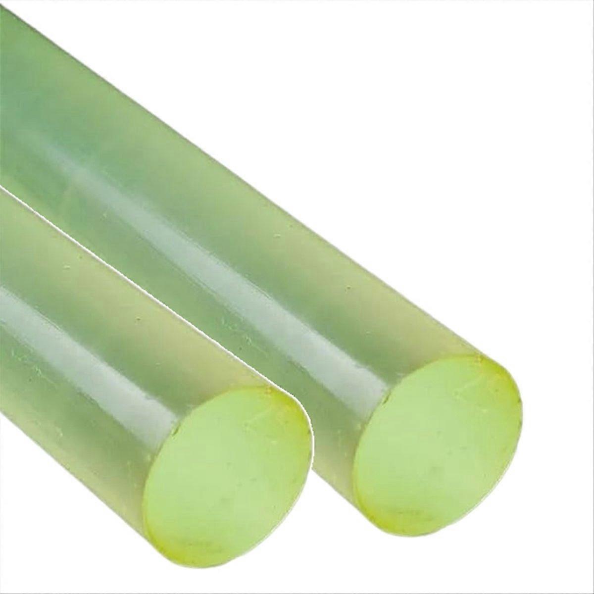 2Pcs Solid Polyurethane Round Bar Diameter High Elastic Rubber PU
