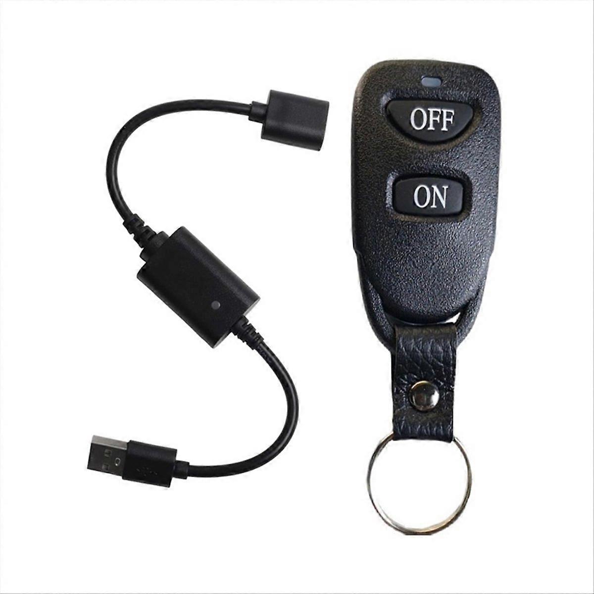 DC 5V USB Wireless Remote Control Switch Driver Power on OFF for LED Light Strip Reading Lamp Light