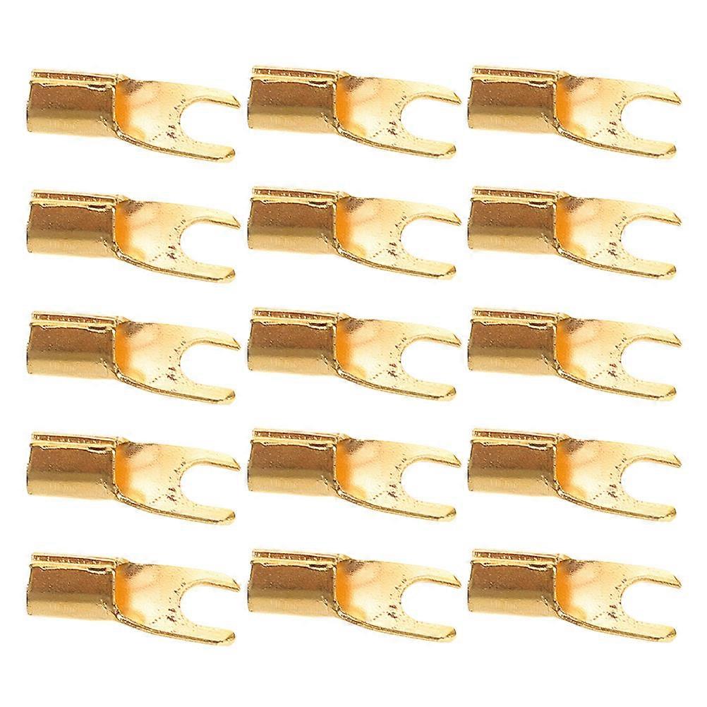 Audio Connector Terminal U-Shaped for Subwoofer Systems 20Pcs Car Use
