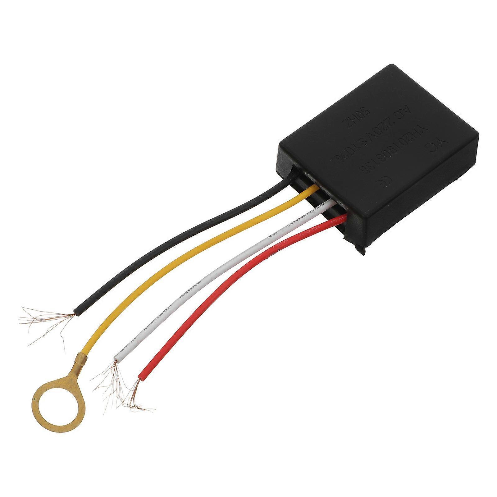 Touch Dimmer Switch For Desk Lamp Users With Sensitive Touch Control And Dimming Function In Black Color 1Pcs