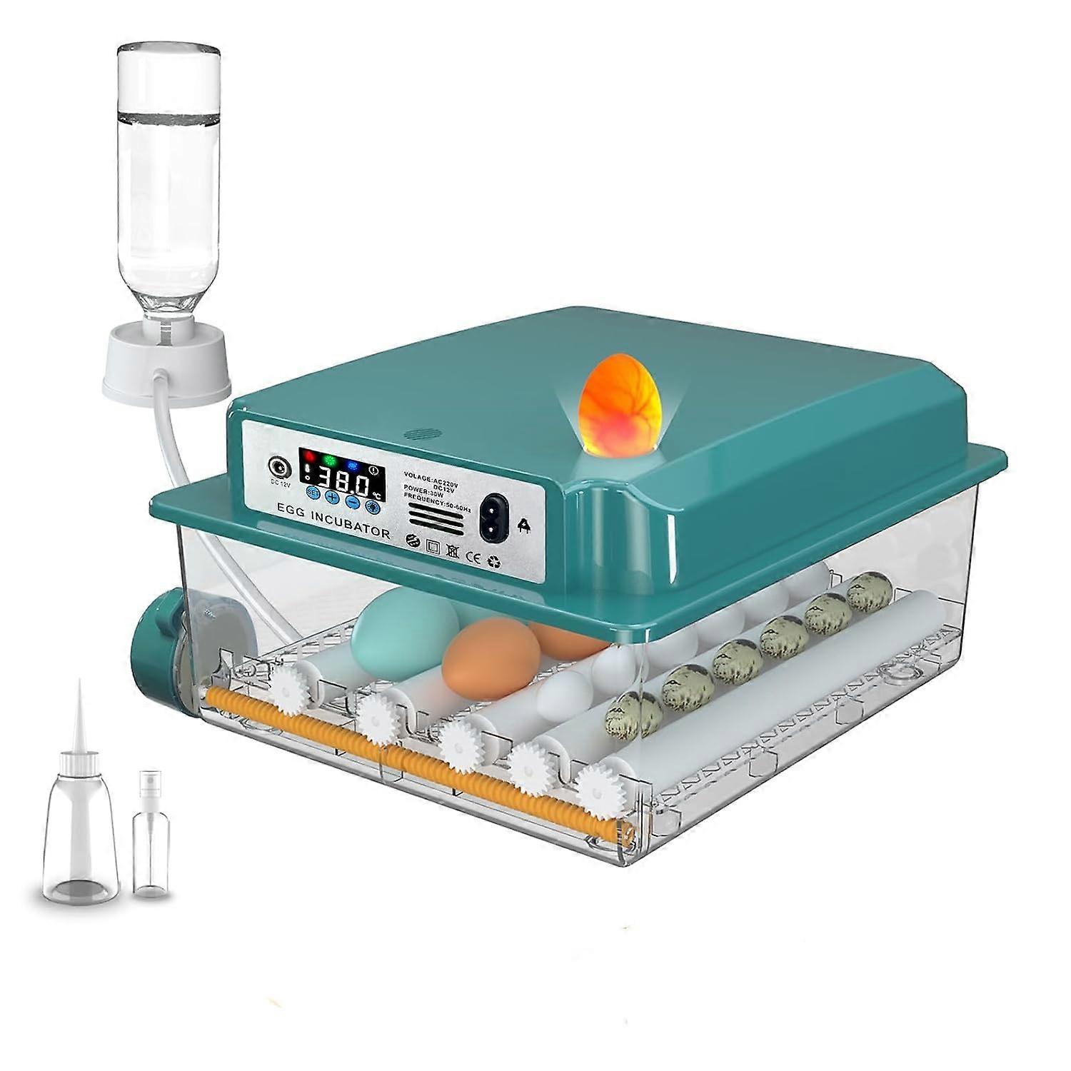 Incubator With Drawer Type Mini Egg Incubator With Automatic Water Ionic Waterbed Replenishment And Temperature Control