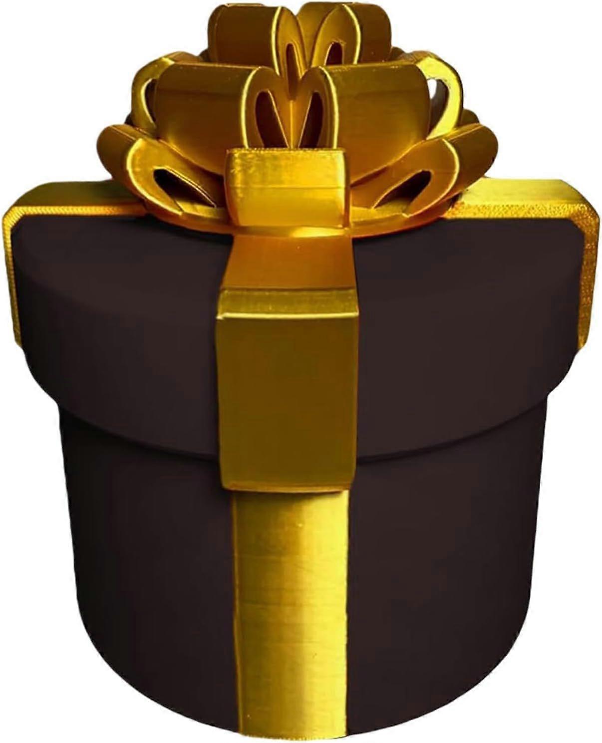 Annoying Nested Screw Gift Box - Prank Nesting Boxs for Cash & Surprises, Reusable 3D Printed Fun for s, , White Elephant Party Gifts (Red-Black)