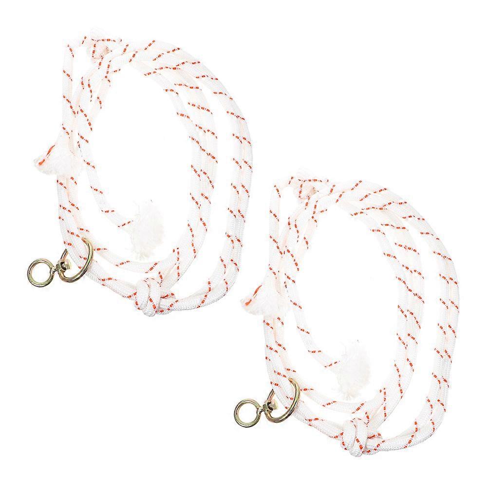 Goat Rope Livestock Handling 2Pcs Ideal For Ranch Use Adjustable Length Heavy Duty Design