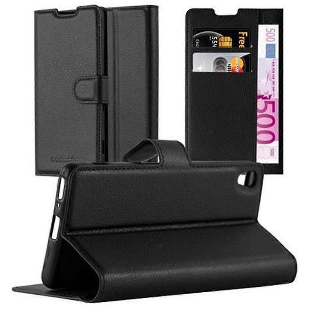 Sony Xperia XA Case - Protective Case with Card Slots and Stand Function