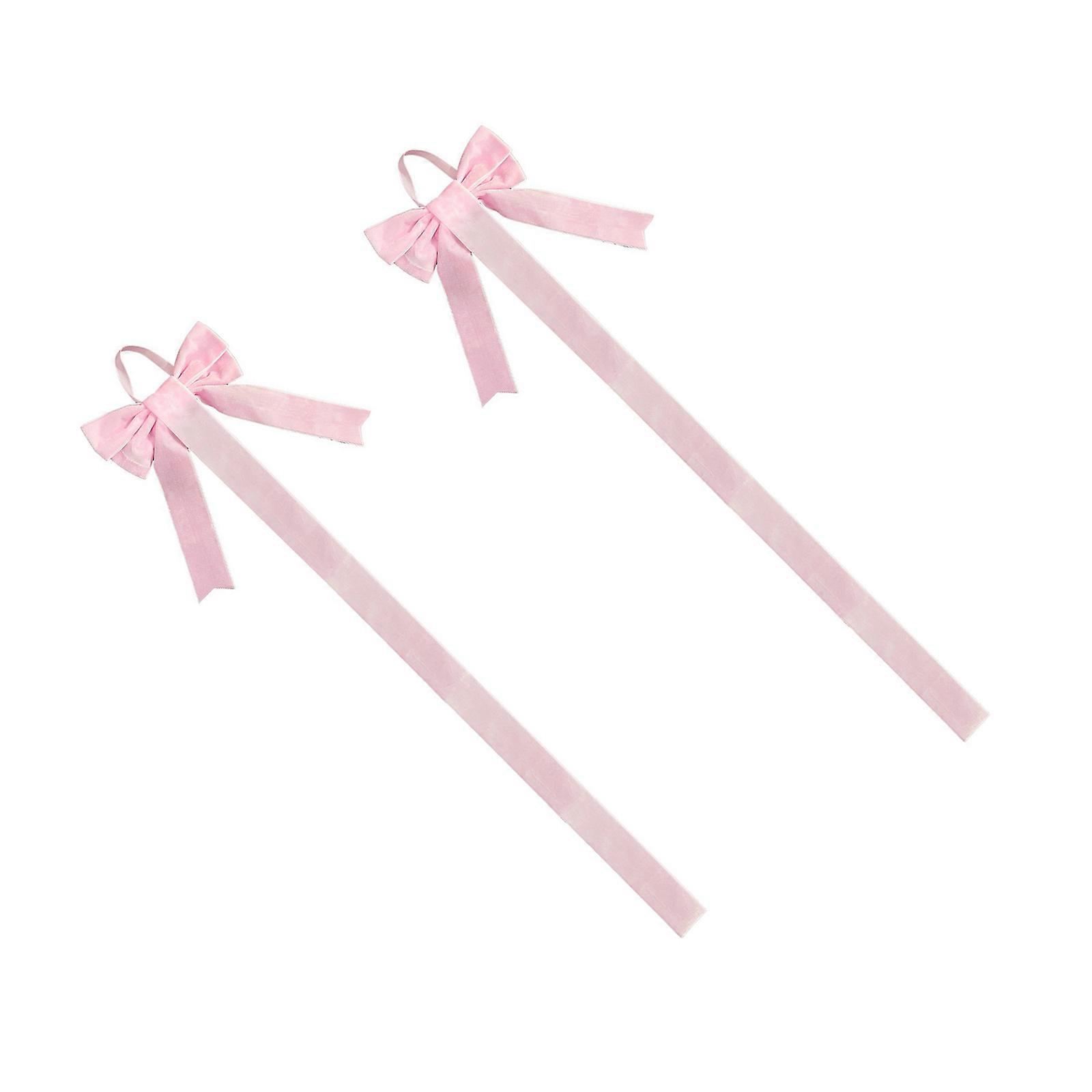 Soft Velvety Like Bowknot Design Photo Hanging Accessory Ideal for Festival Decorations Various Setting Multicolor