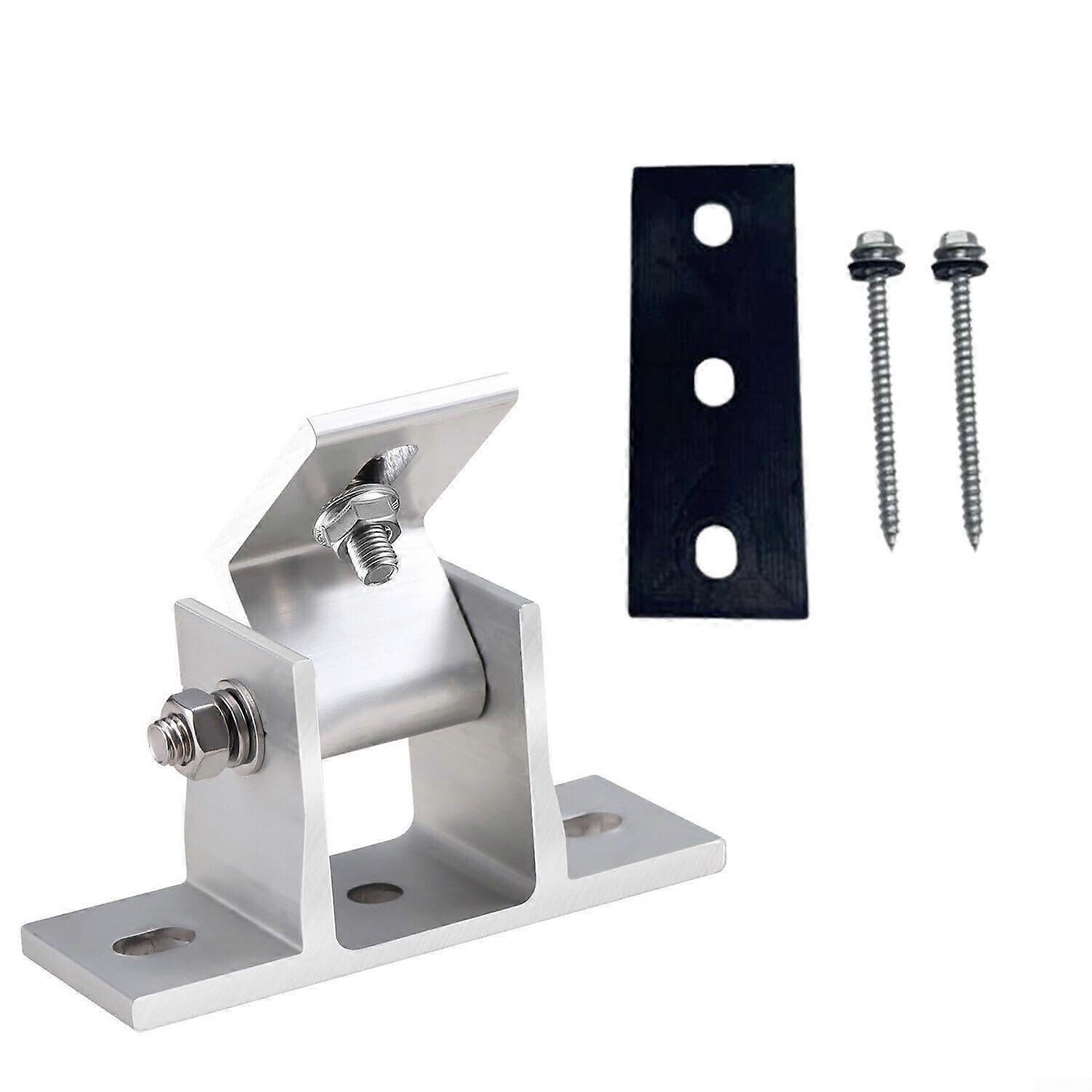 Aluminum Alloy Solar Panel Roof Mount With Adjustable Feet And Rotatable Elevation Model 1X