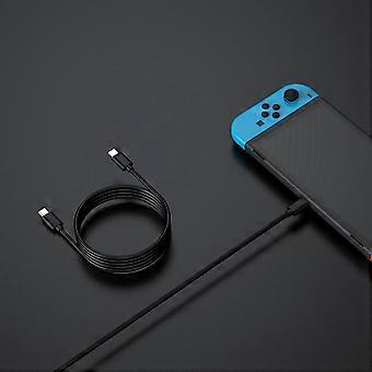 Cabo de carregamento USB-C, cabo de dados USB-C, cabo de carregamento para PS5 Portal/Controle PS5/NS/XBOX