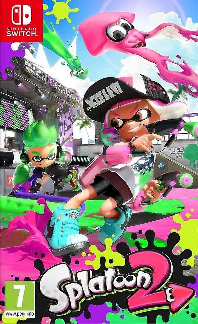 Splatoon 2 Switch Game (German Box)