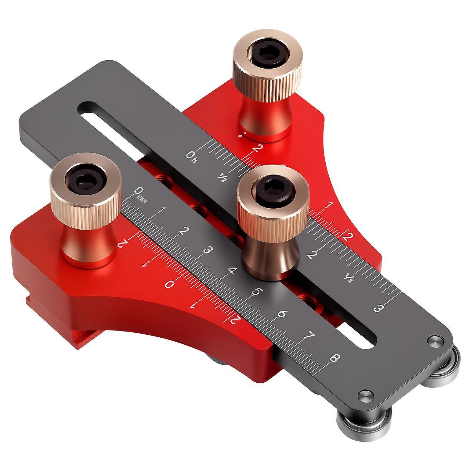 Adjustable Thin Rip Jig for Table Saw – Precise Woodworking Strip Cutting Guide, Fits 3/4'x3/8' Slots