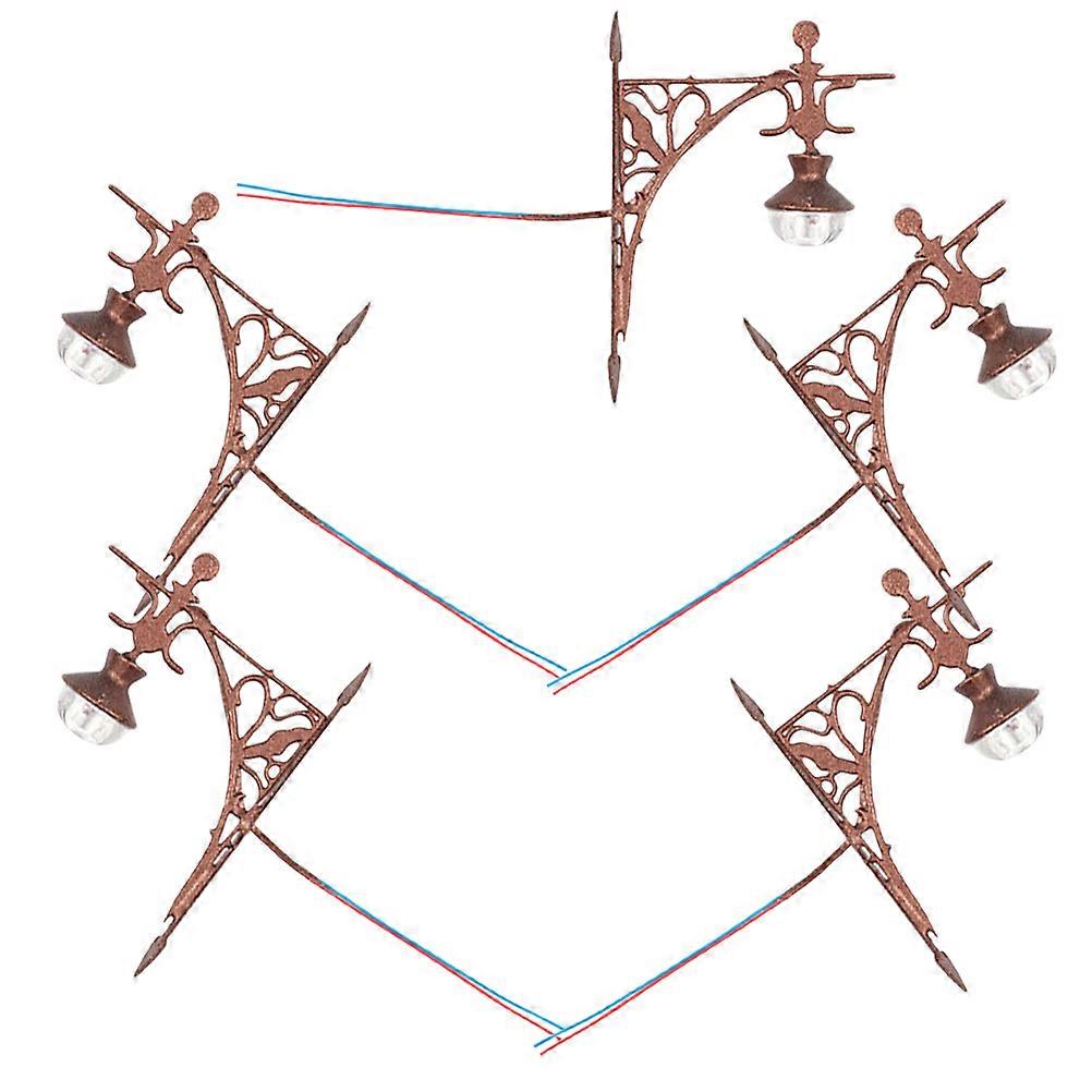 Micro Landscaping Lamp Mini Wall Lamp for Sand Table DIY 20Pcs