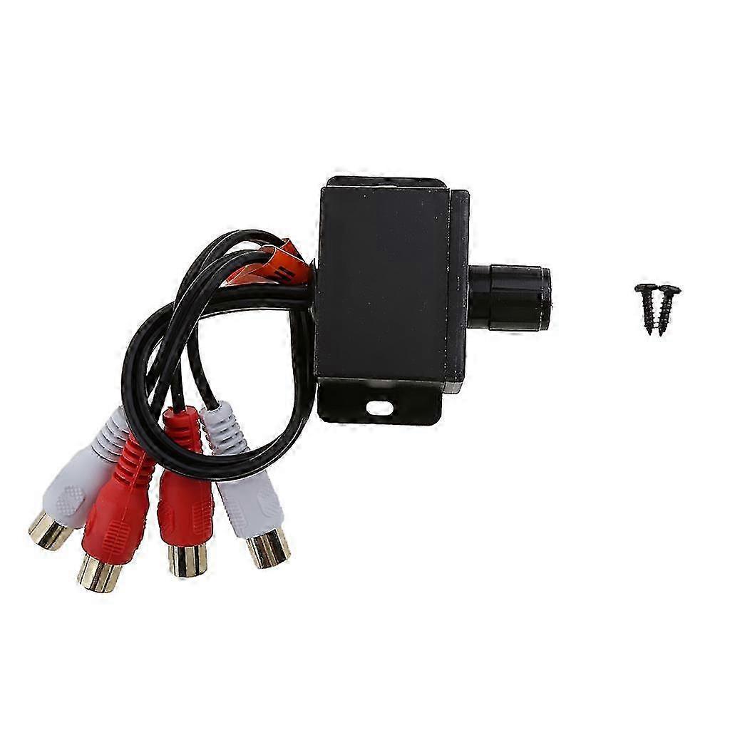 2025 Remote Volume Amplifier Audio Subwoofer Controller RCA Adjust Boost Level