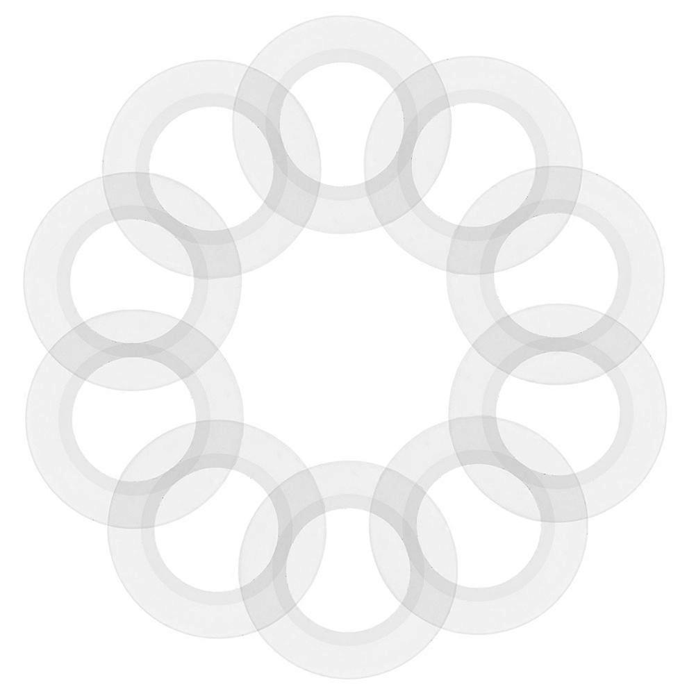 Silicone O Ring Gasket Replacement for Sink Drainage Seal White 100Pcs