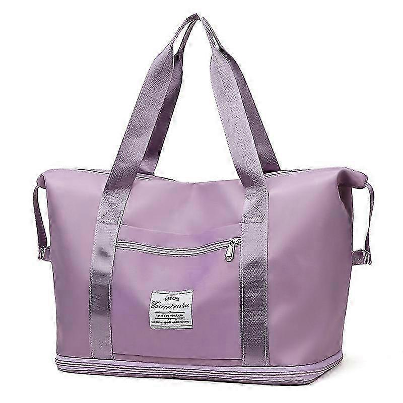 2026 Expandable Double Shoulder Strap Travel Duffel Bag