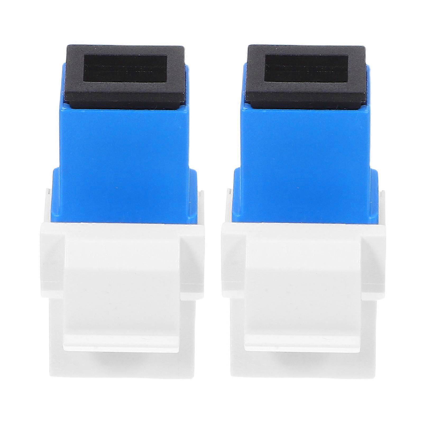 Fiber Optic Adapter Optic Module Adapter for Versatile Compatibility 2Pcs