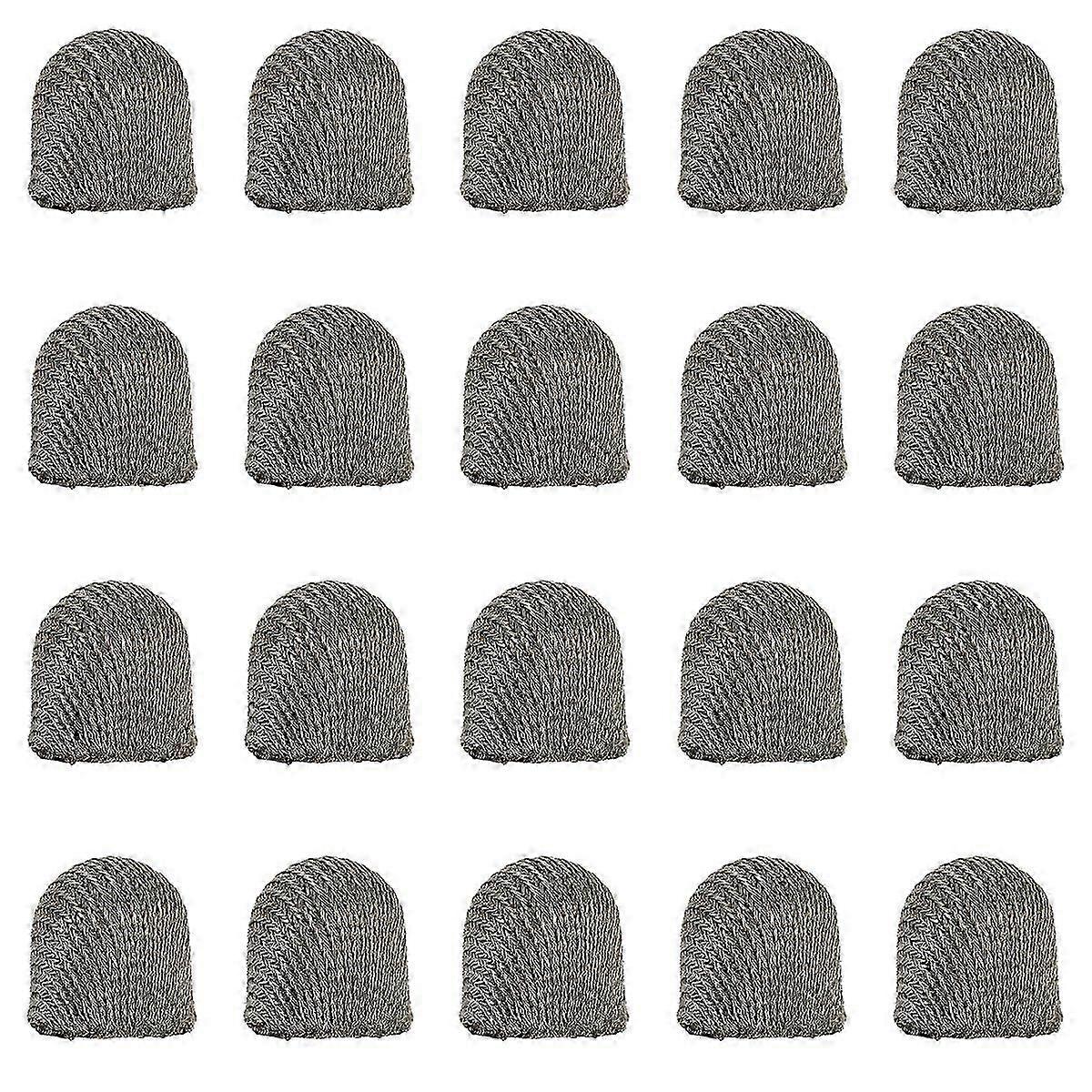 2025 20pcs Conductive Fiber Pen Head High Sensitivity Capacitance Stylus Head (Silver