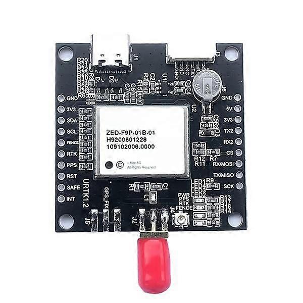 ZED-F9P-01B-01 RTK Differential Centimeter-Level Positioning Module GPS Navigation Module Supply Receiver GNSS Board