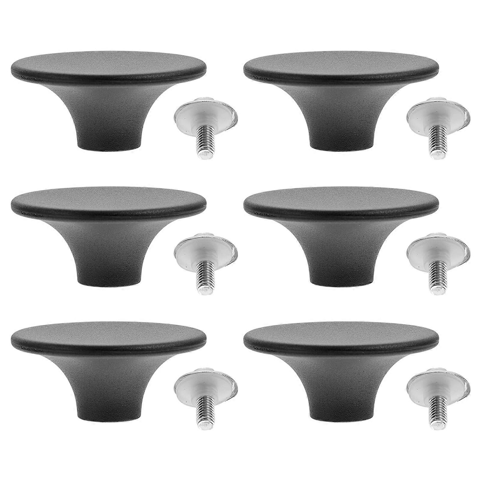 6pcs Pot Lid Replacement Knobs Heatproof Ergonomic Grip Universal Handles for Cookware and Glass Pans