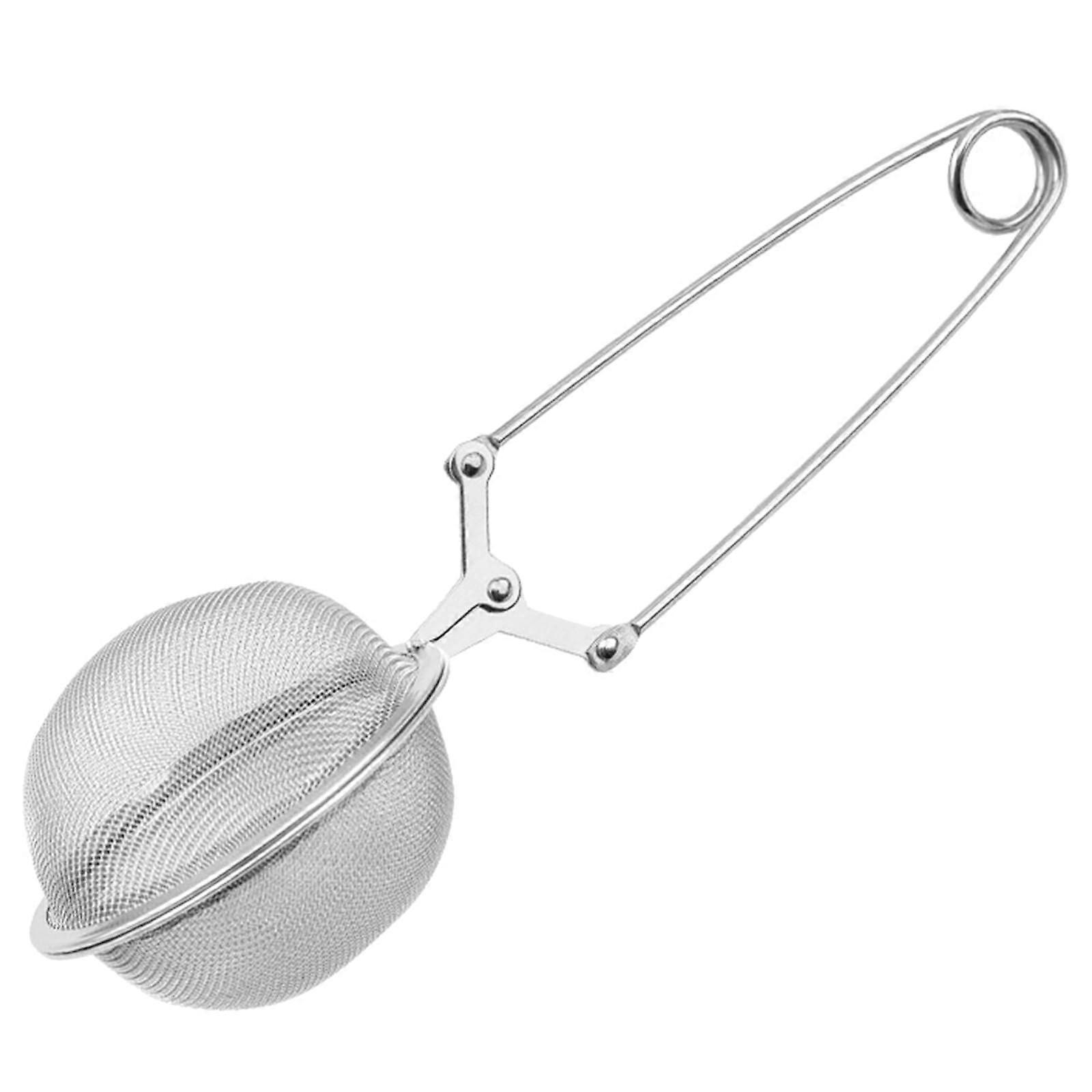 Tea Infuser Stainless Steel Rustproof Fine Mesh Sphere Loose Leaf Tea Strainer Long Handle