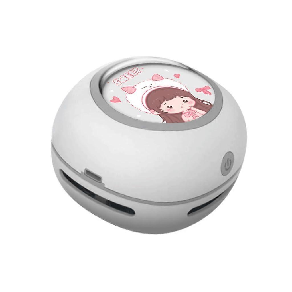 Mini Desk Vacuum Cleaner with  Suction Power, Dual Speed Control, USB TypeC Rechargeable