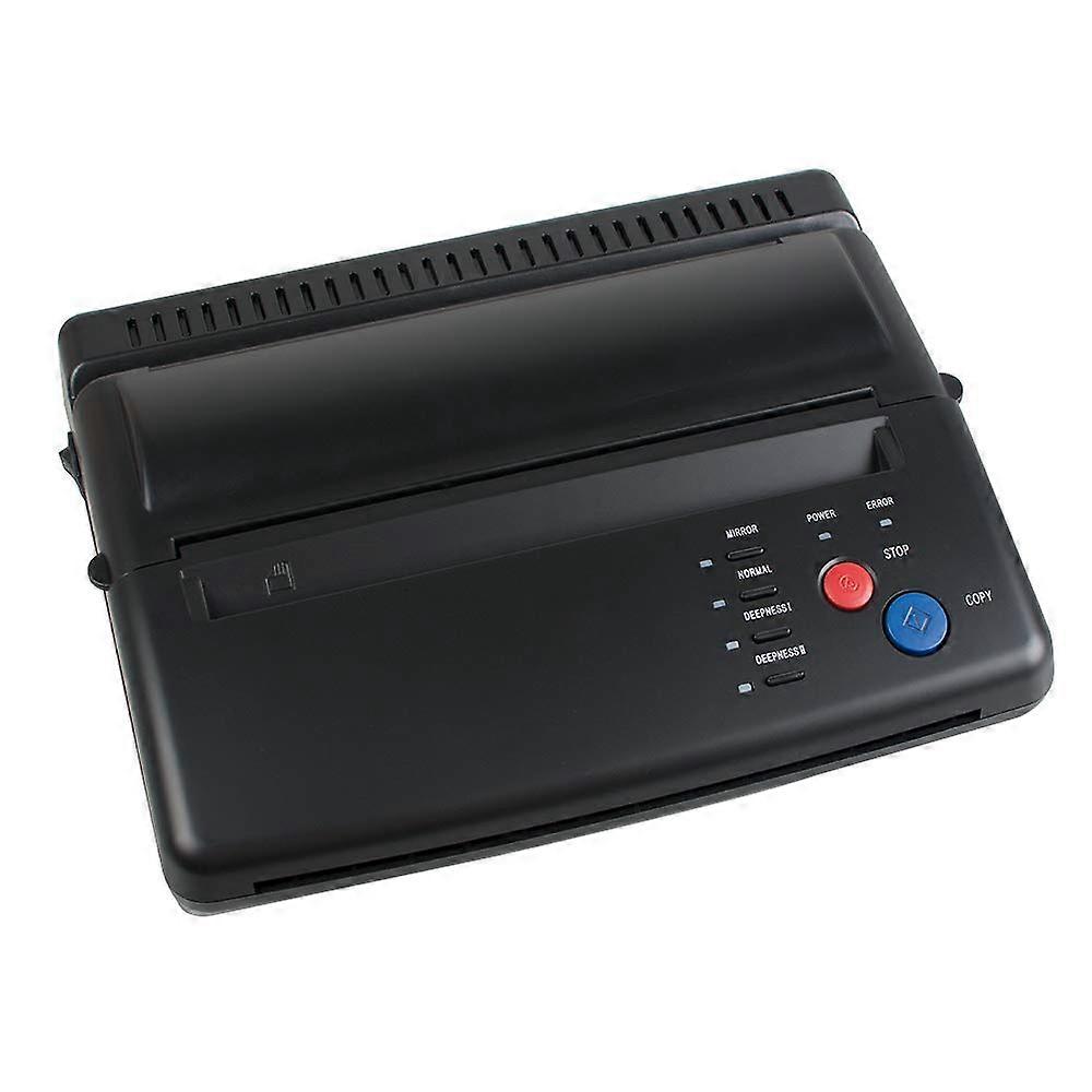 Tattoo Stencil Printer Black Thermal Transfer Copier Fast Printing Easy Operation Professional