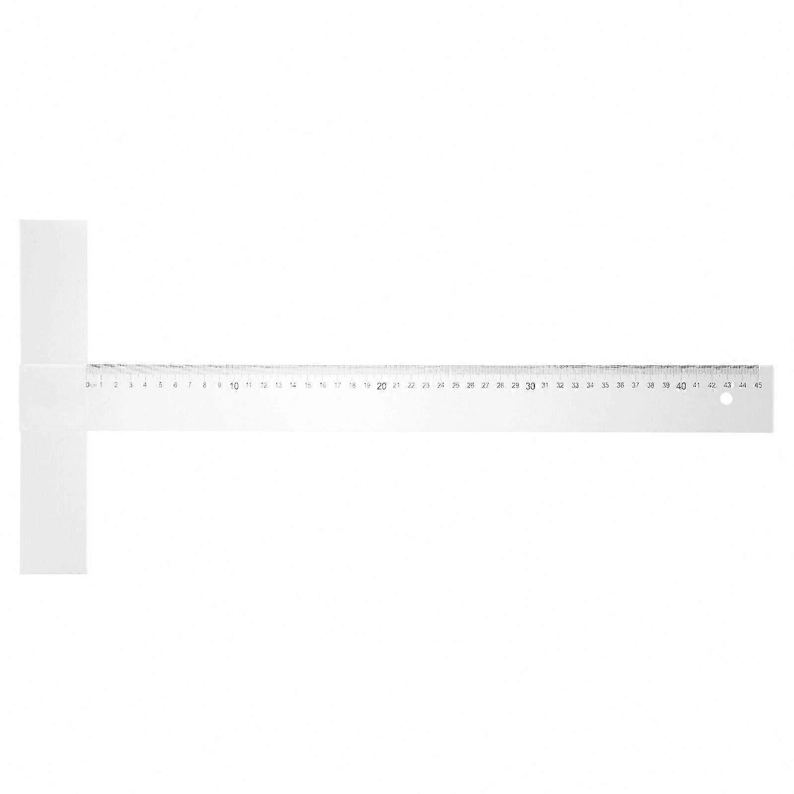 Portable Crafting Square Ruler for Measuring and Carpentry Projects