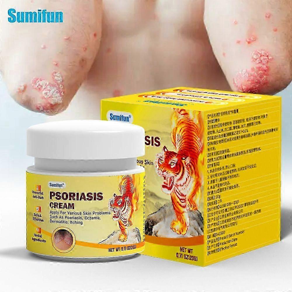 Psoriasis treatment cream for itching and redness relief
