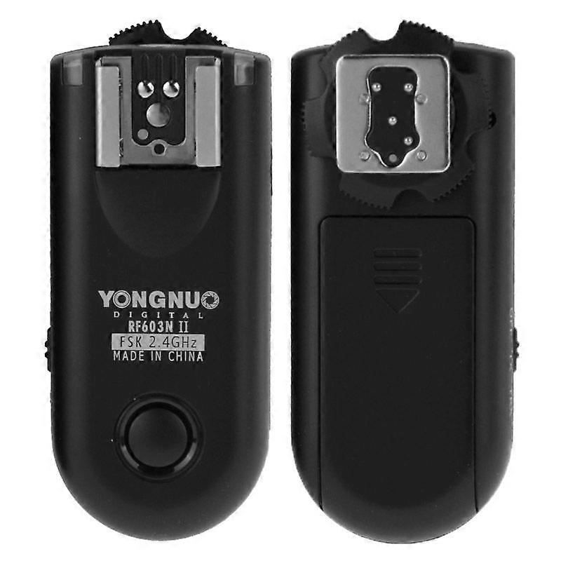 2 PCS 2.4GHz Wireless Flash Trigger with N1 Shutter Connecting Cable