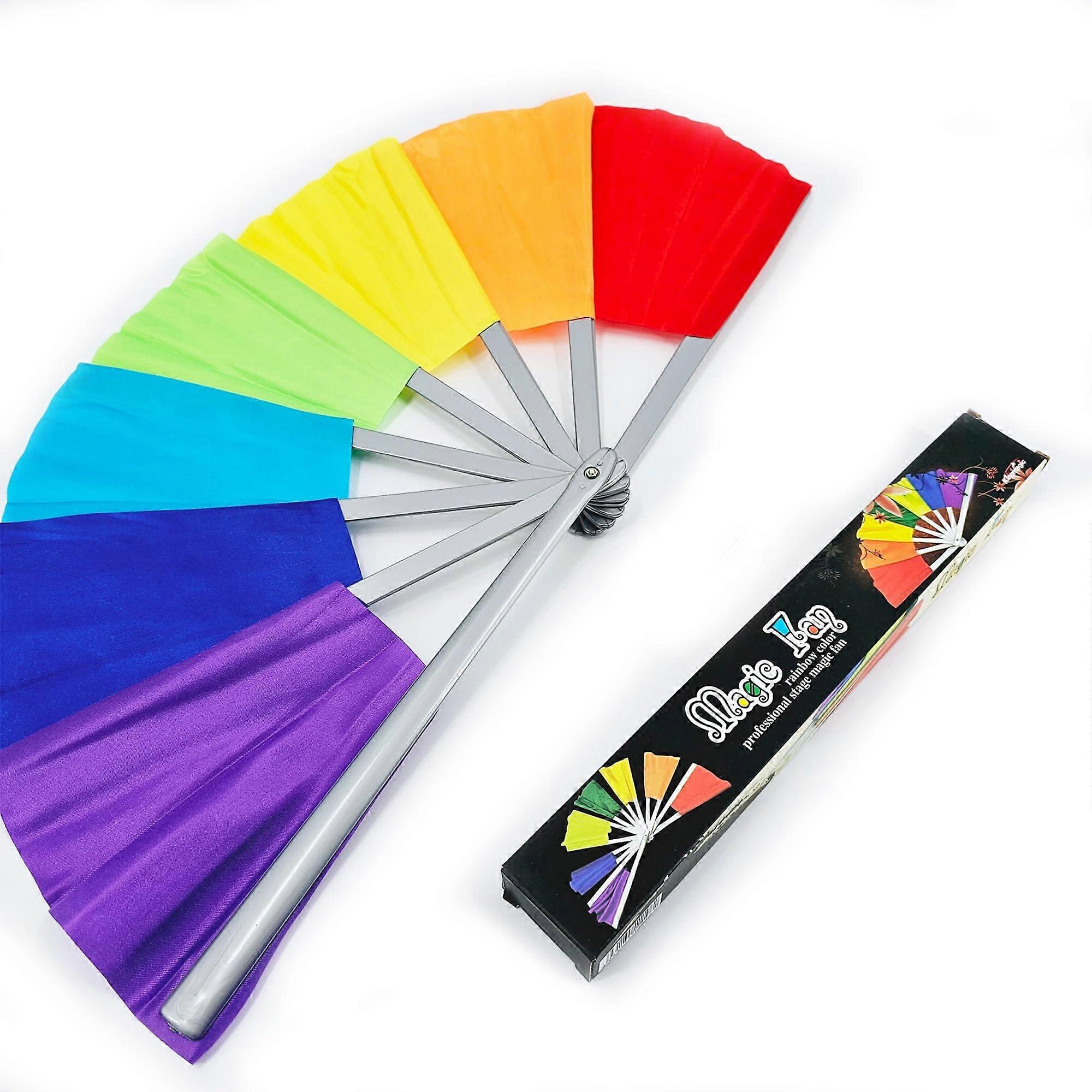 Magic Fan Trick Breakaway Fan for Magicians with Instant Visual Restoration Stage Effect