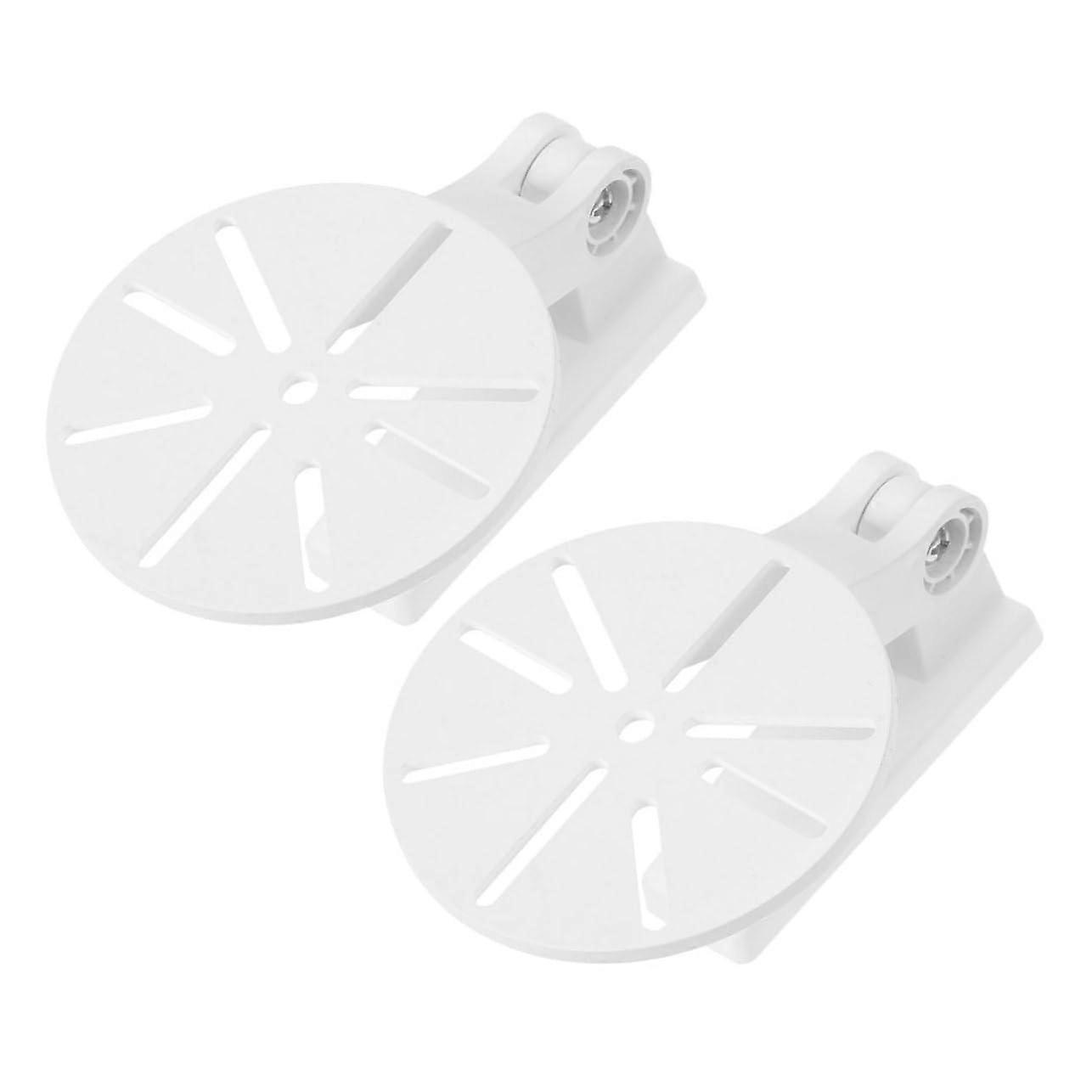 Security Camera Wall Mount 2 Pack Adjustable Bracket for Indoor Outdoor Surveillance No Drill