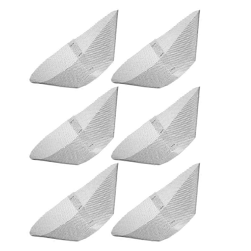 High Efficiency Range Hood Metal Grease Filter Bowl Shaped 6Pcs