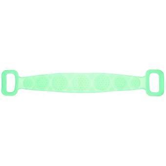 Massage Back Rub Silicone Bath Towel for Clean Use Green