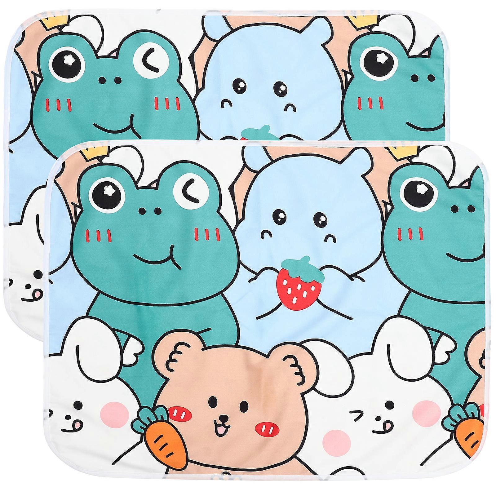 Durable Guinea Pig Cage Liner for Pet Use 6Pcs Waterproof Pee Pad