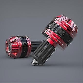 #2PCS Motorfiets Handvat Uiteinden Handvatten Moto CNC Metalen Stuur Contragewicht Plug Slider Motor Fiets Handvatten Crossmotor Accessoires