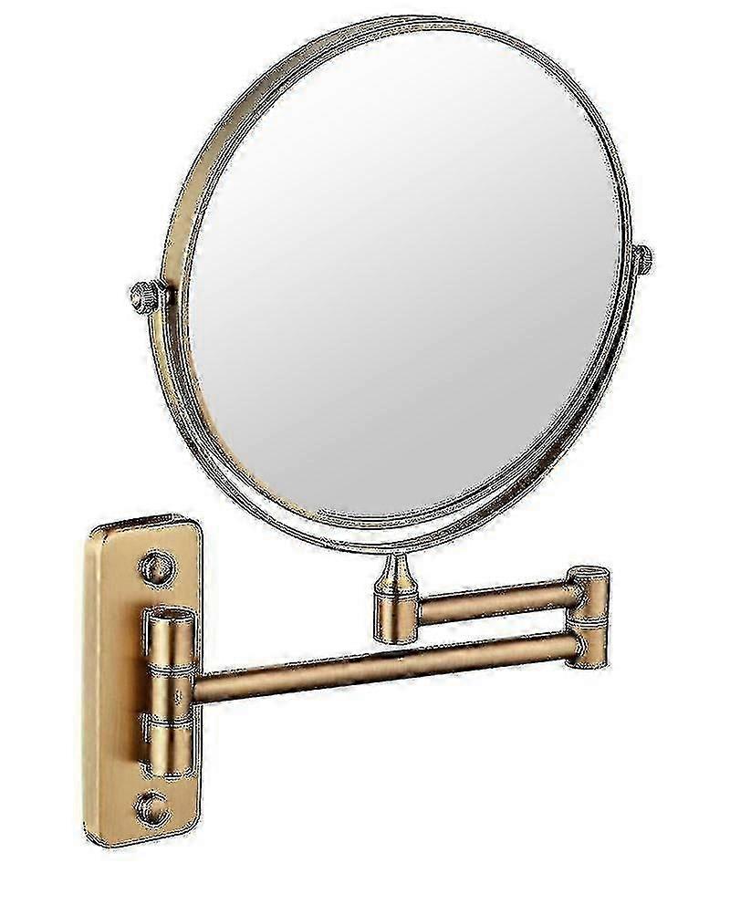 Double Face 7x Wall Mounted Mirror Extendable
