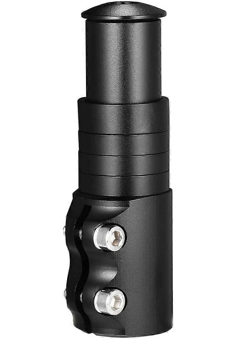 Bike Steerer Extension, Handlebar Risers (Black)