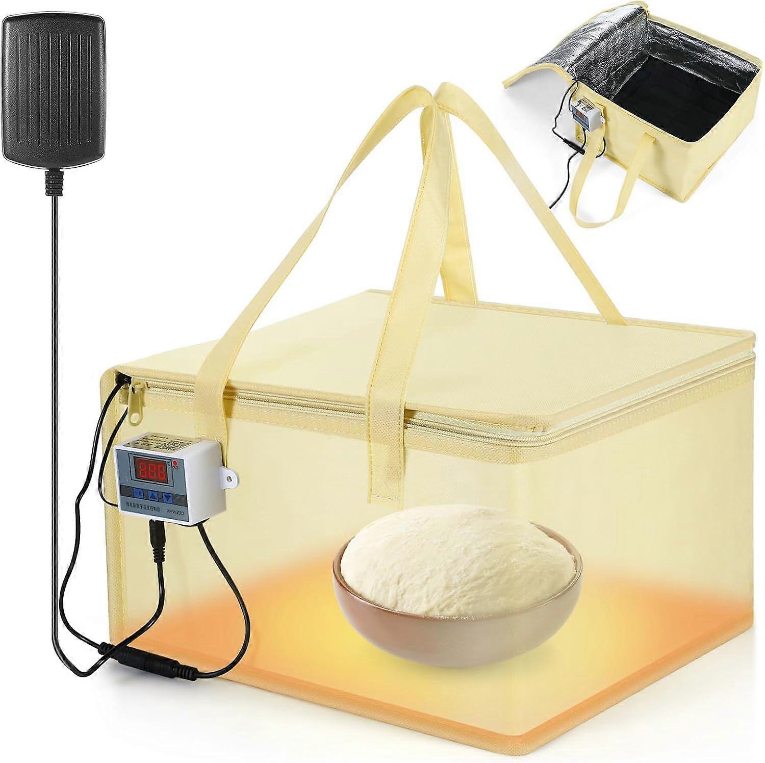Temperature-Controlled Multi-Use Dough Proofer for Bread, Yogurt & Soap Fermentation