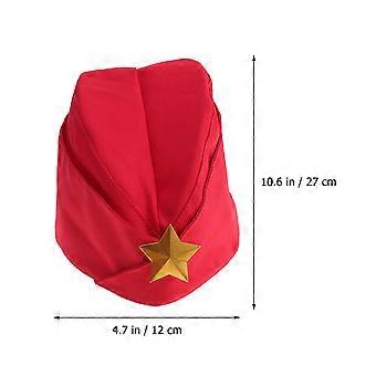 Dance Hat with Military Style for Women 1Pcs