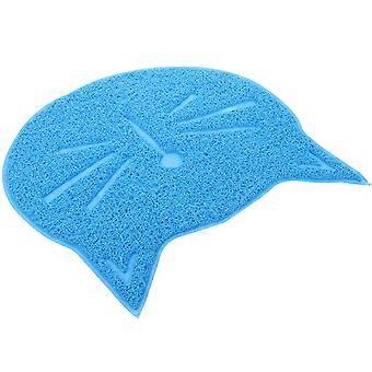 Herbruikbare antislipmat voor kattenvoer, geschikt voor puppy's en katten, voor thuisgebruik, blauw