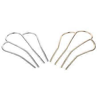 2stk Hair Fork Clip Stick Hair Side Comb Hairpin Hair Sticks Hair Styling Tool