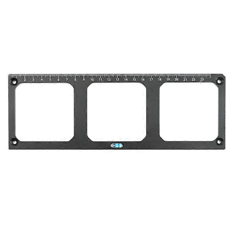 A02F-86 Type Switch Socket Bottom Box Slotted Scribing Template Tool Opening Hole Decoration Tool Bricklayer Tool