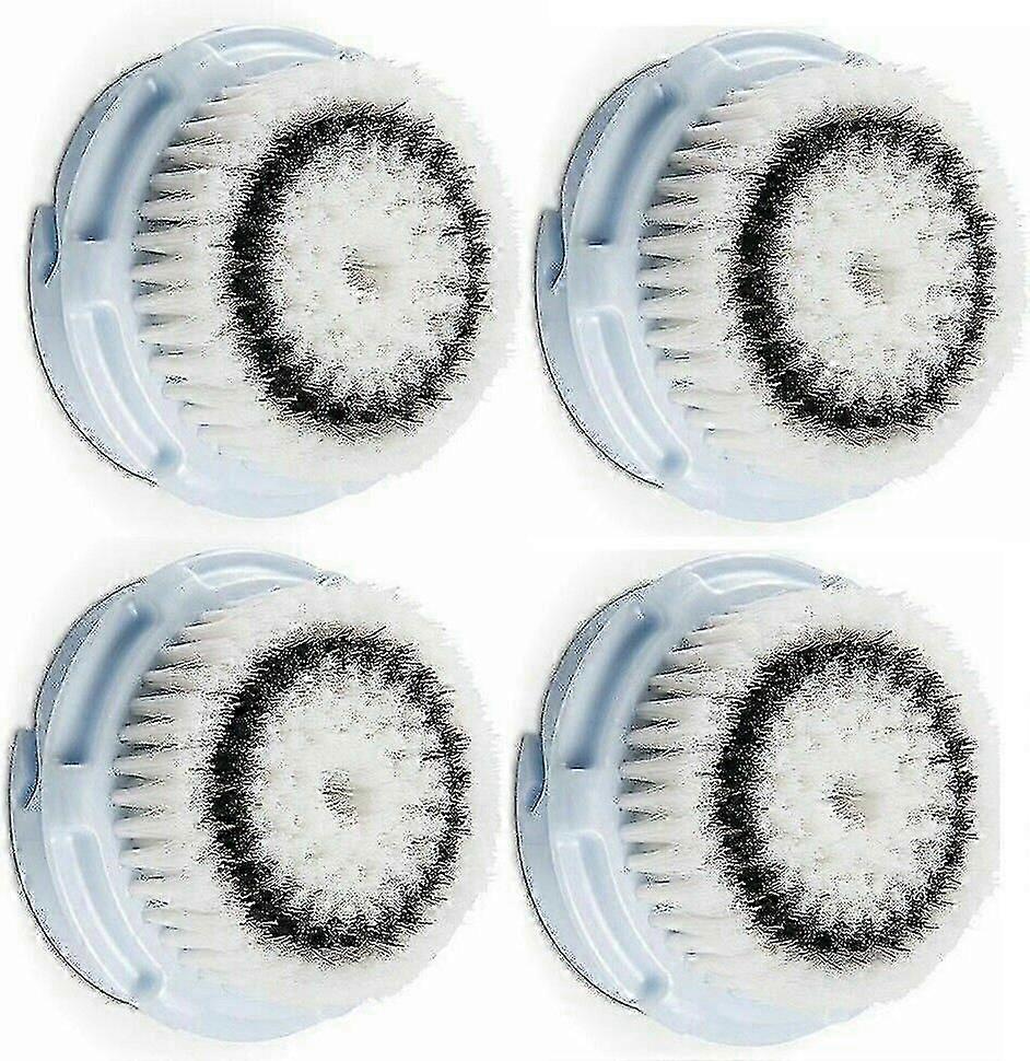 4 Pack Delicate Replacement Brush Heads Compatible with Clarisonic Mia 1 2 3