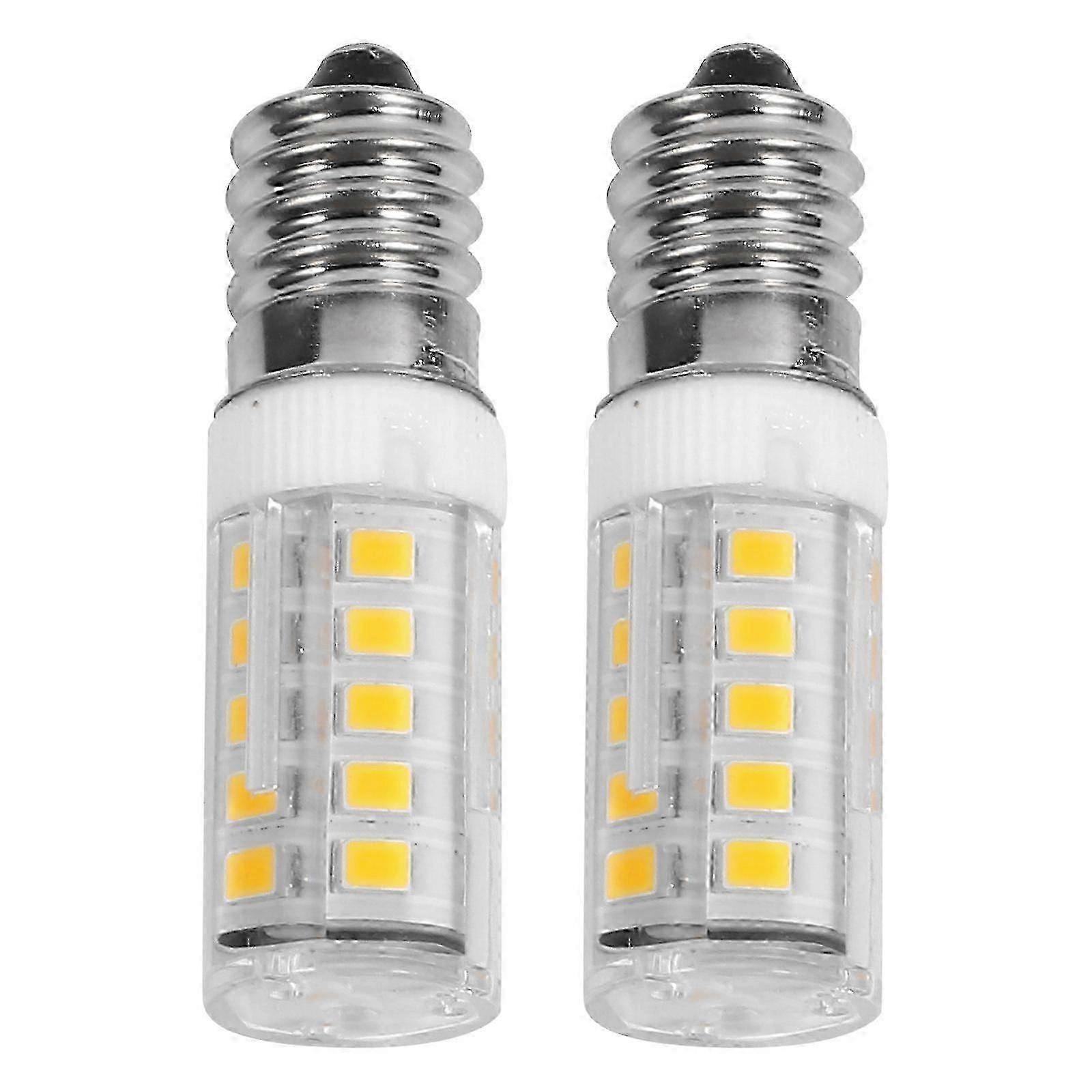 2Pcs LED 4W E14 Replacement Light Bulb Lamp Bulb compatible with Kitchen Ventilator