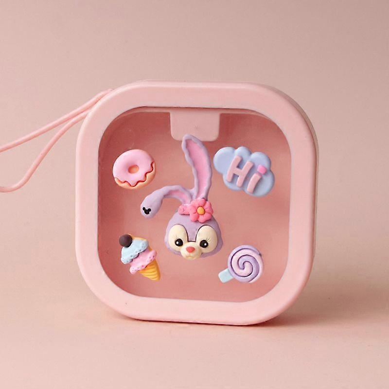 Retainer Storage Box Portable Lightweight Cartoon Cute Multifunctional Denture Retainer Case Type 3