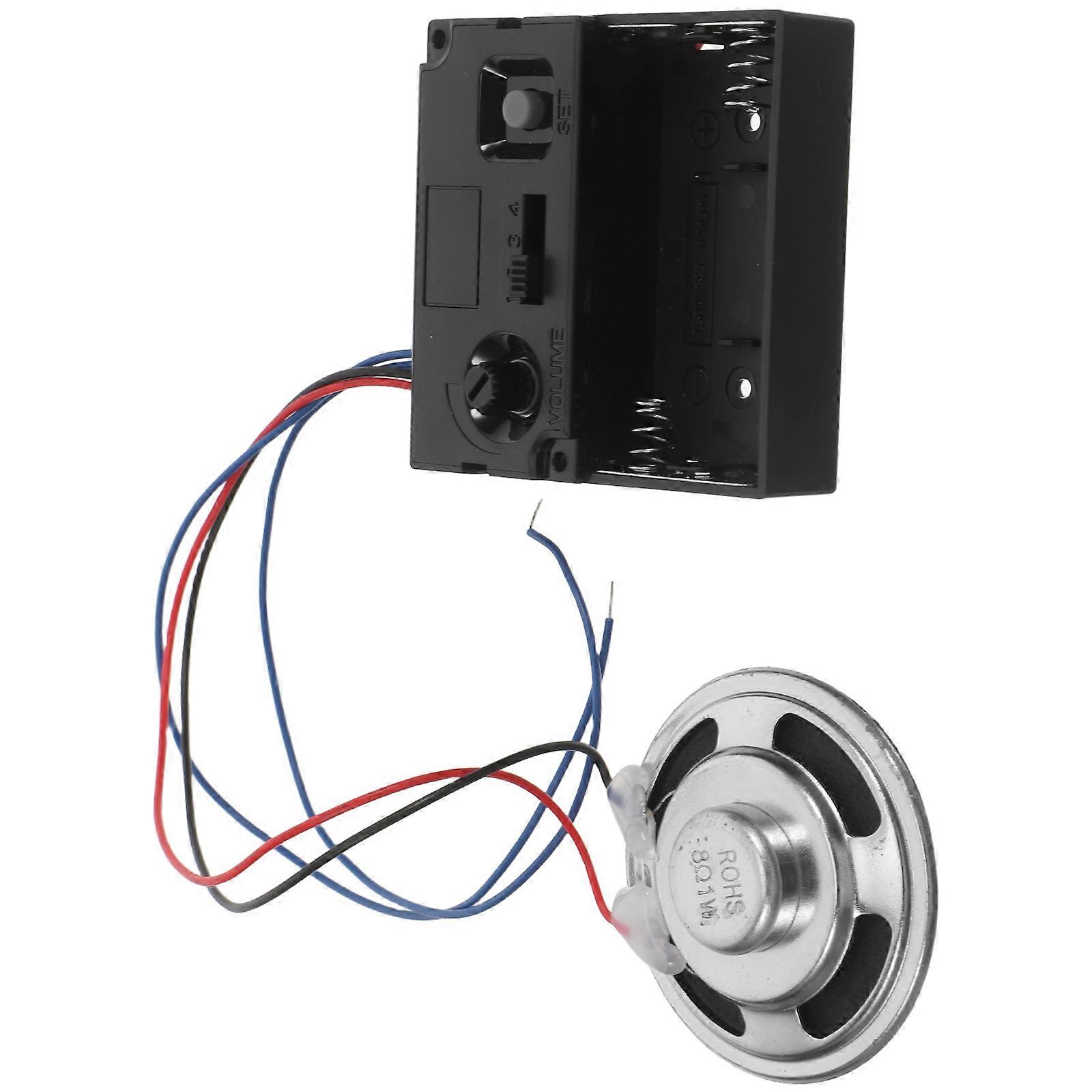 Black Clockwork Music Box Mechanism Replacement