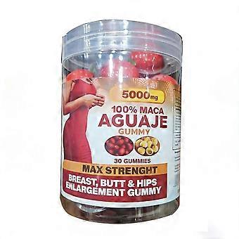 Aguaje Breast Butt & Hip Enlargement Curvy Nutrition Gels & Chews 30 Counts - Red