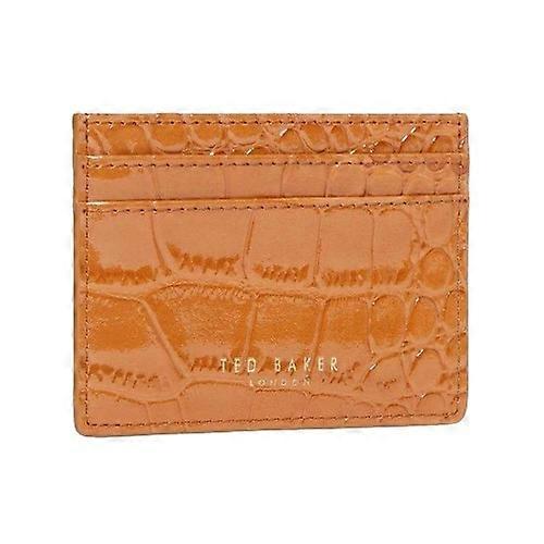 Ted Baker Crocodile Skin Leather Card Holder