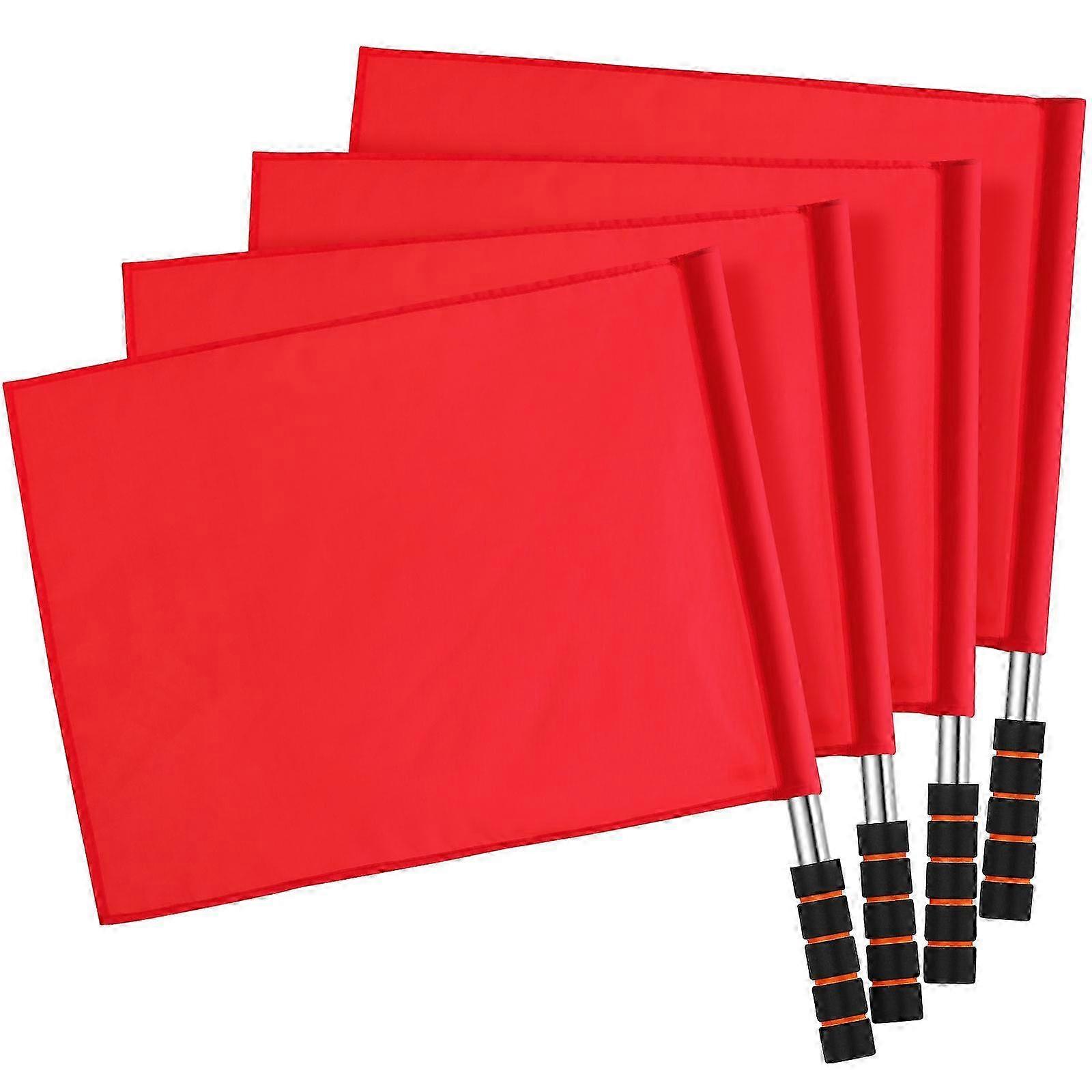 Professional Referee Flags, Robust Construction for Long-Term Use
