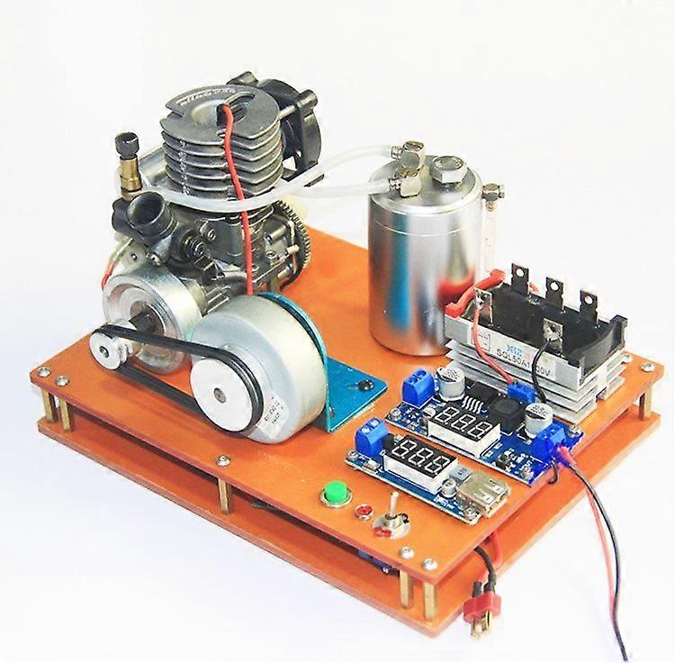 Level 15 Two Stroke Methanol Generator Model With Voltmeter Fuel Modified Generator Model