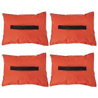 Set of 4 Weighted Anchors for Soccer Goals Golf Net | Sports Net Sand Bags